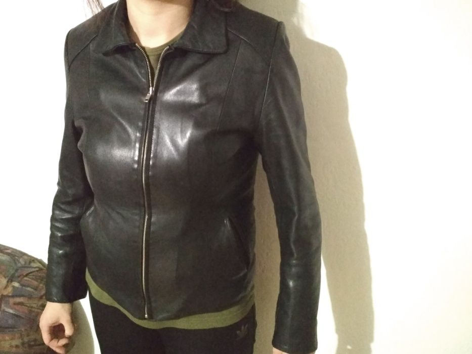 Кожено яке от естествена кожа