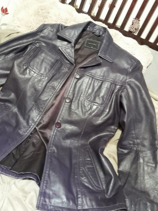 Geaca piele naturala