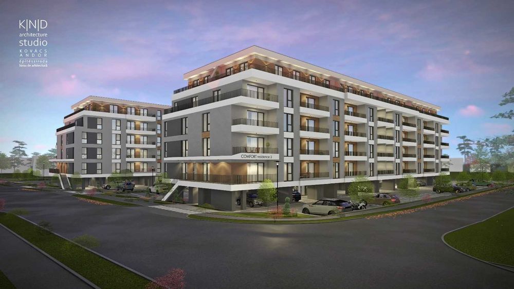 Apartament nou cu 2 camere in COMFORT RESIDENCE 3