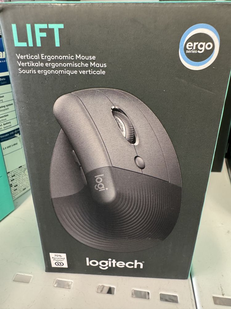 Mouse logitech lift vertical dreptaci sau stângaci