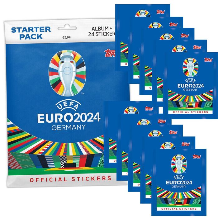 Попълвам липсващи стикери Topps Uefa Евро 2024