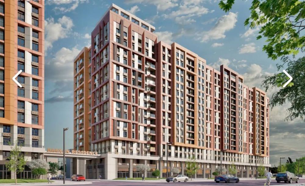 Инвестиция. Квартира 3-х комнатная в ЖК Barxan. Ор.метро Алмазар.