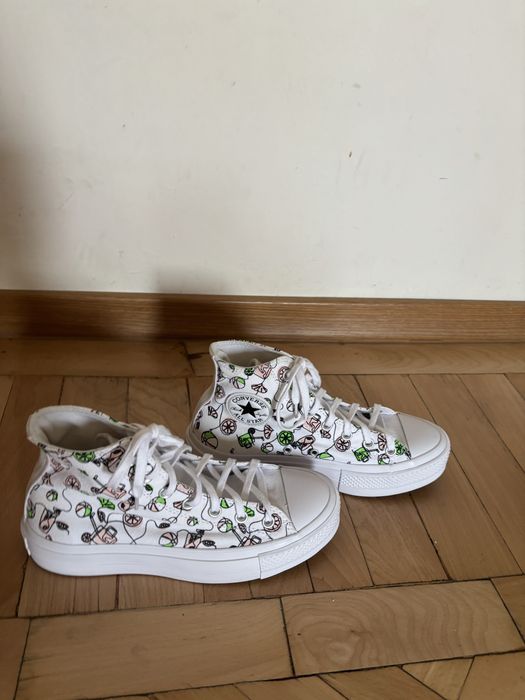 Converse tenisi inalti Chuck Taylor All Star albi