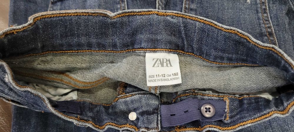 Детски / юношески слим фит дънки Zara р-р 152