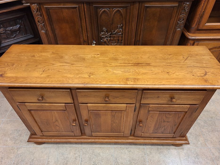 Луксозен комод, скрин, бюфет, шкаф дъб масив