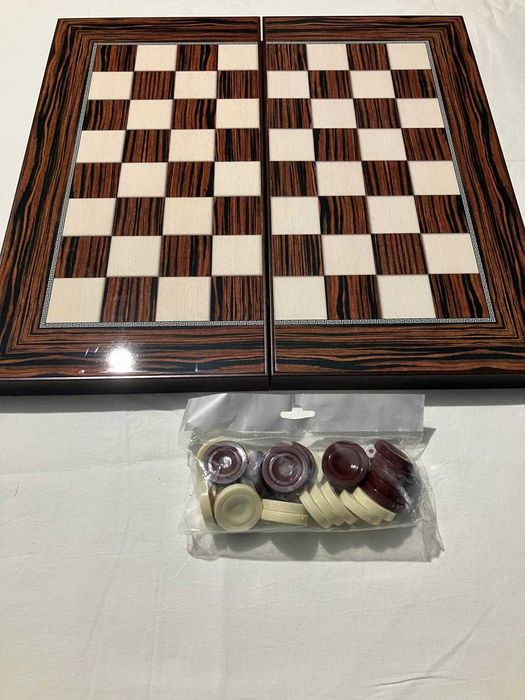 Joc Table (joc de Table) NOU - Lux lemn lacuit. SIGILAT!