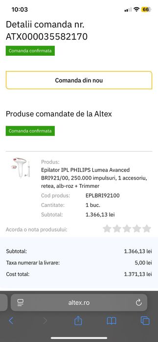 epilator IPL PHILIPS