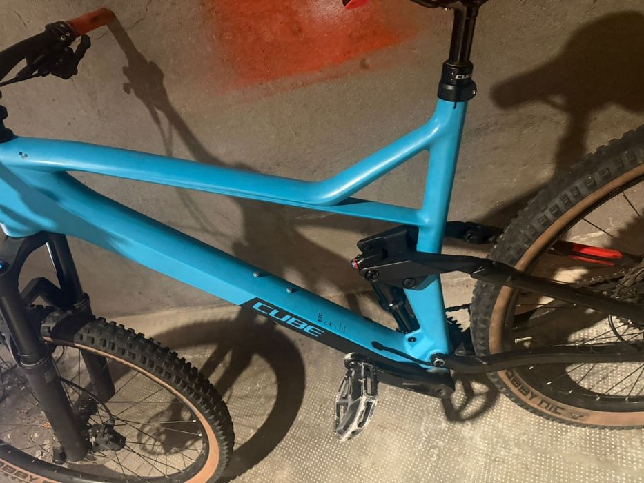 Bicicleta mtb full suspensie carbon