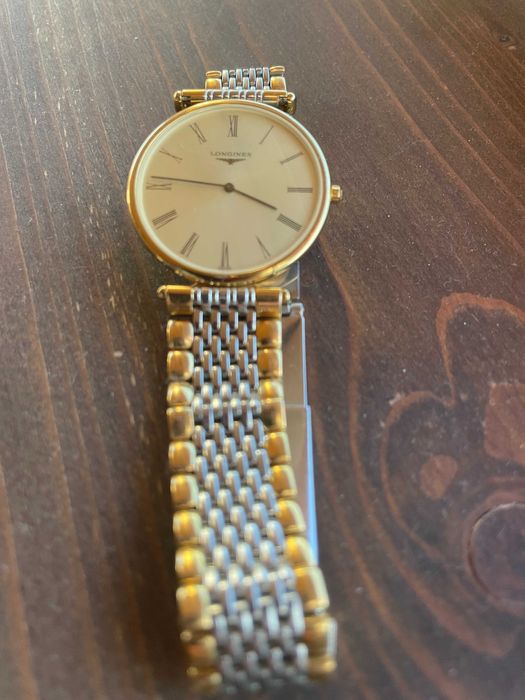 Оригинален позлатен часовник LONGINES 14к.
