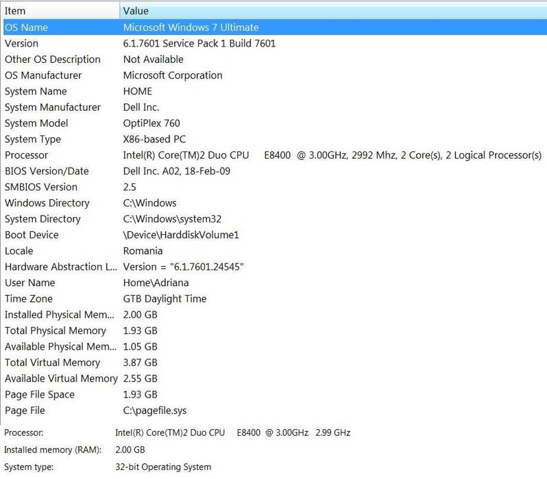 PC Desktop DELL Optiplex 760