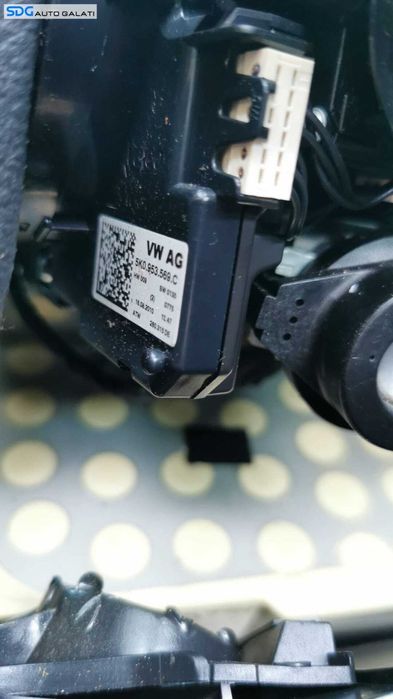 Banda Spira Spirala Panglica cu Comenzi Volan si Padele Volkswagen CC 2012 - 2017 Cod 5K0953569C 5K0.953.569.C [G0002] [KEY 465]