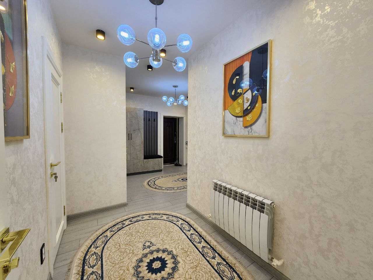 3 комнатная квартира на 3 этаже 75кв/м, в Самарканде