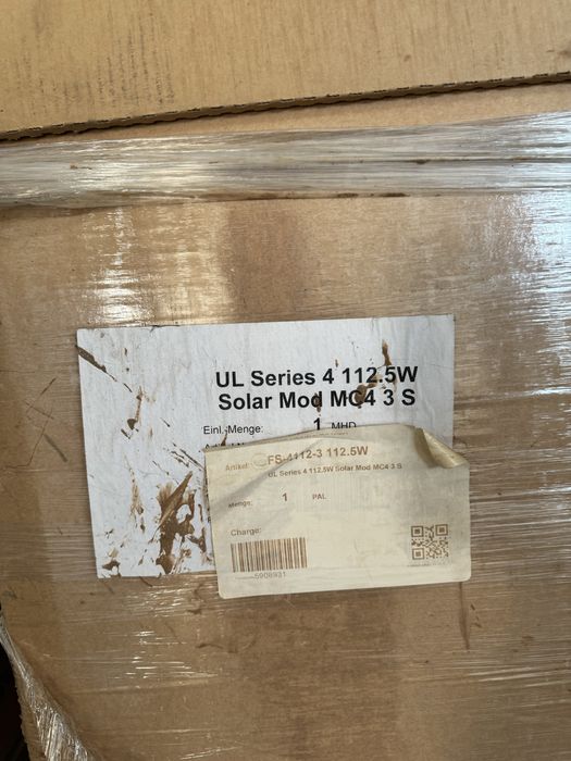 Vand panouri fotovoltaice second hand