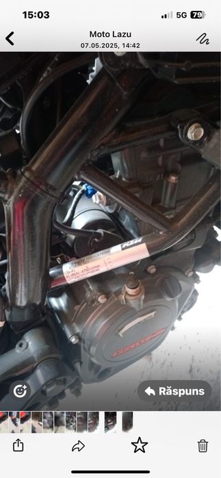 Dezmembrez ktm rc 125