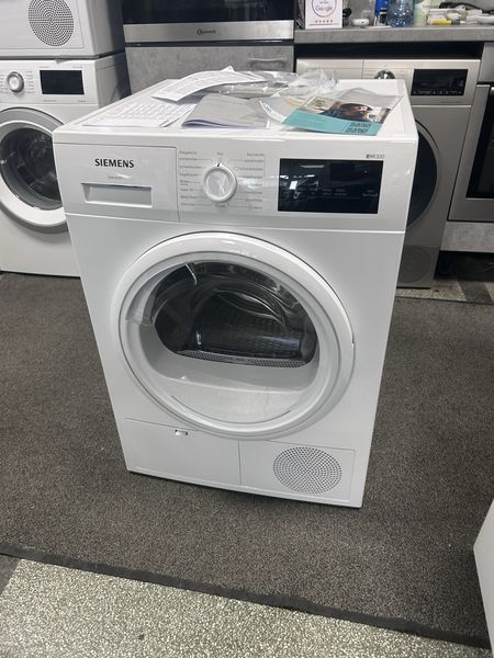 А++ Нова Сушилня с термопомпа  SIEMENS IQ300 , 8 KG ,Гаранция 2 год.