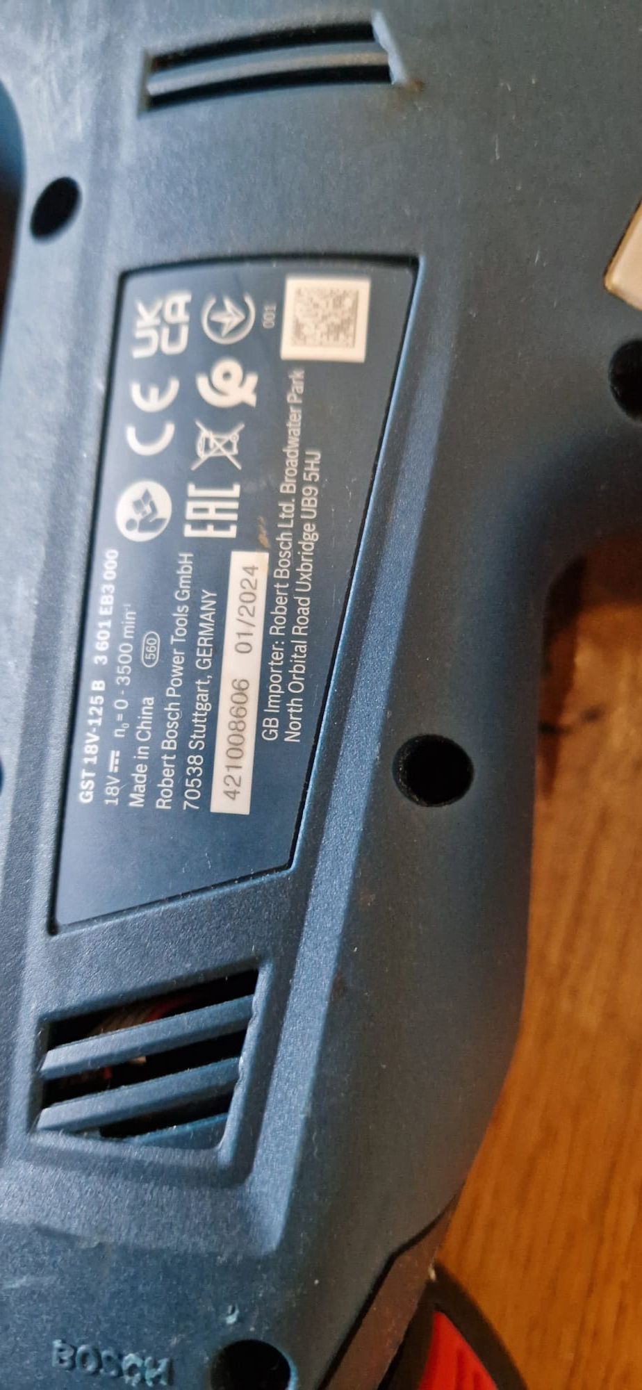 Bosch ferestrău pendular pe acumulator
