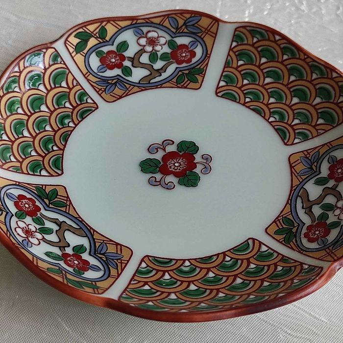 Красивые винтажные японские блюдца для специй (3 штуки)