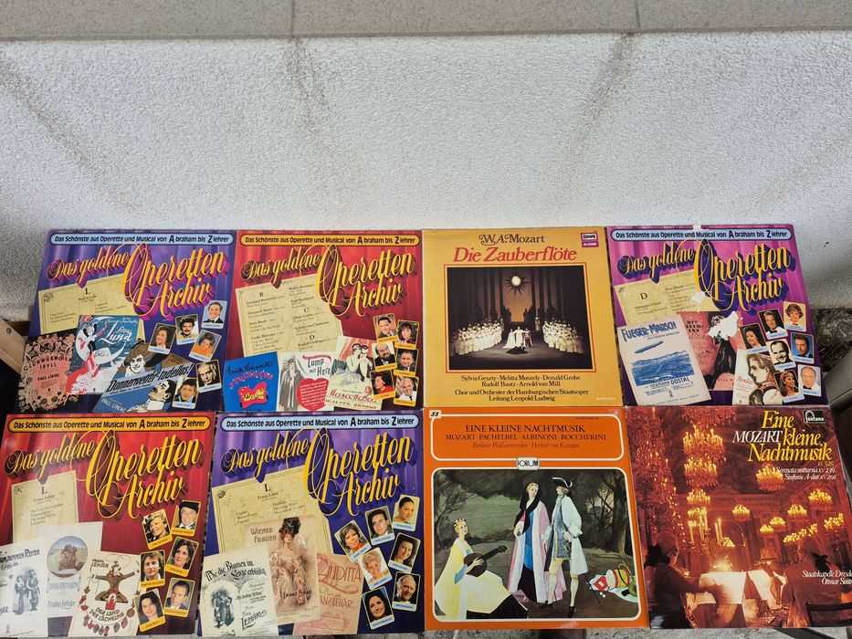 Vând Lot 150lp Discuri Vinil colectie muzica clasică