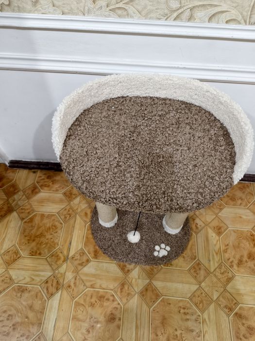 Когтеточка лежанка устойчивая качественный. Зоодомики