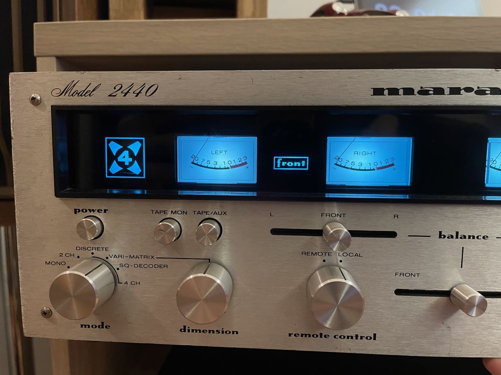 Marantz 2440 adaptor quadradial 4 amplifier