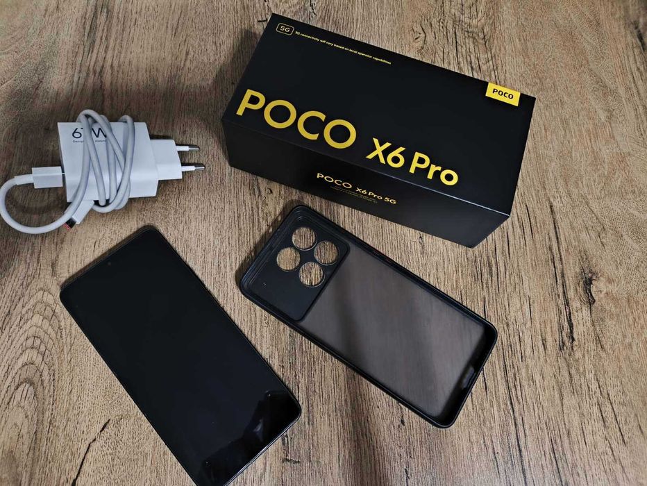 Xiaomi POCO X6 Pro 5G Yellow с оригинална кутия и зарядно