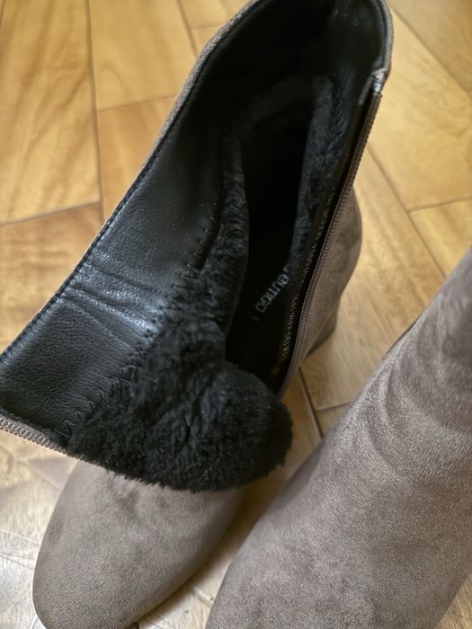 Ботильоны зимние