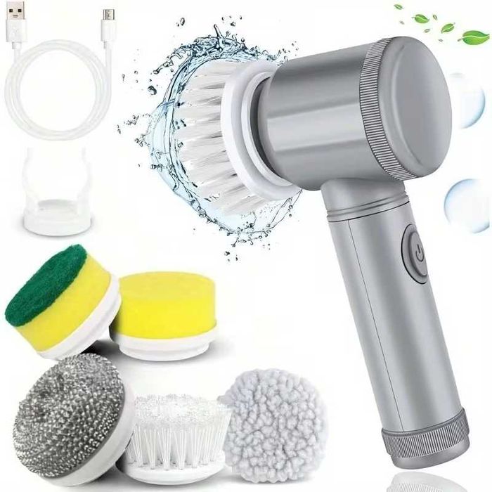 Perie Rotativa Electrica Multifunctionala 5 in 1 De Curatare