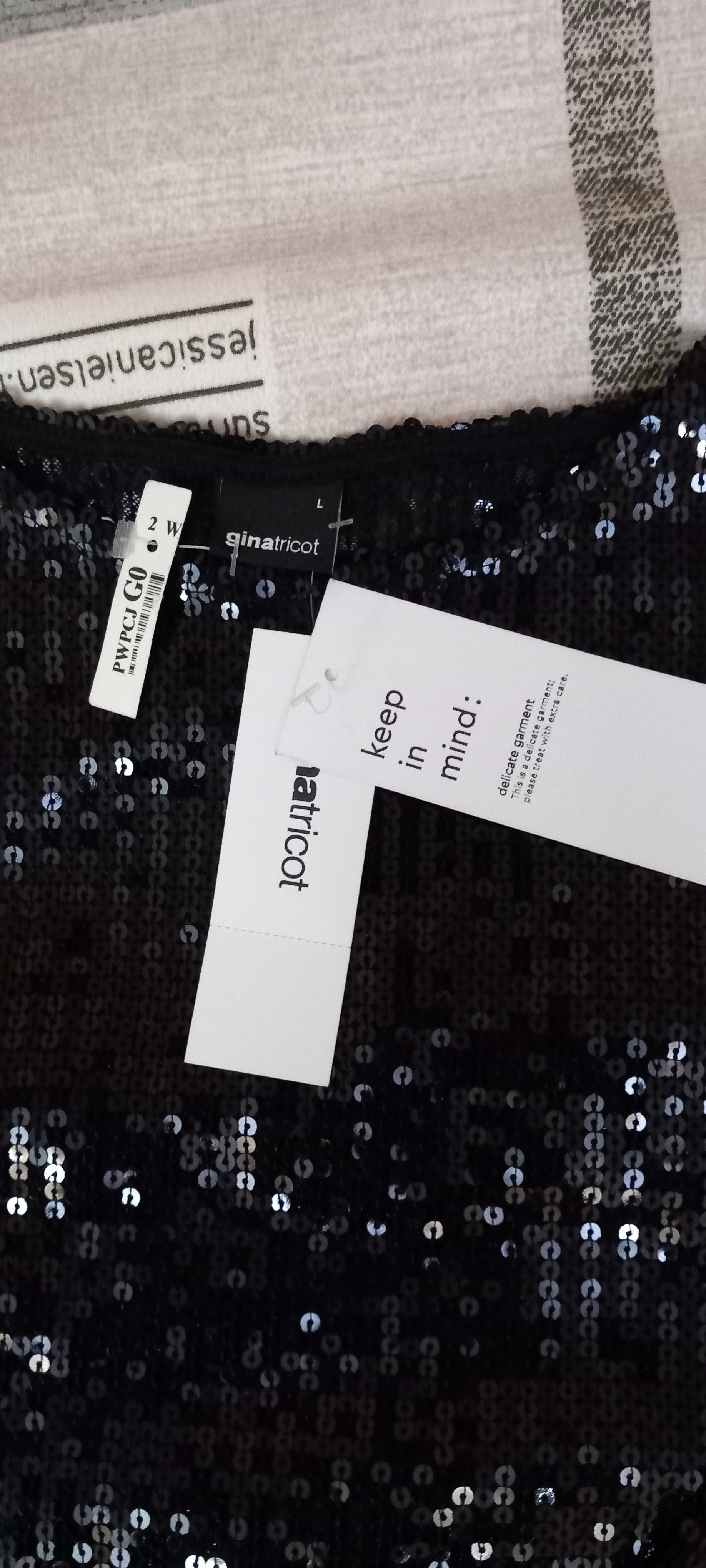 Bluza pentru evenimente speciale ginatricot neagra