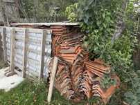 Țiglă veche ceramică – stare bun