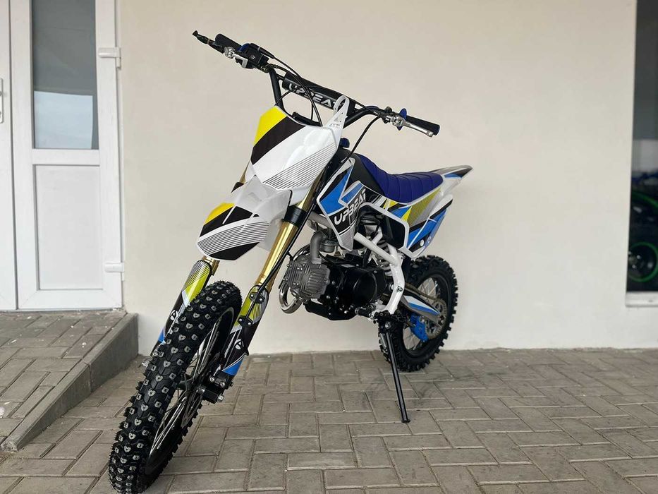 Motocicleta cross Upbeat 17/14 125cc 4T benzina albastru