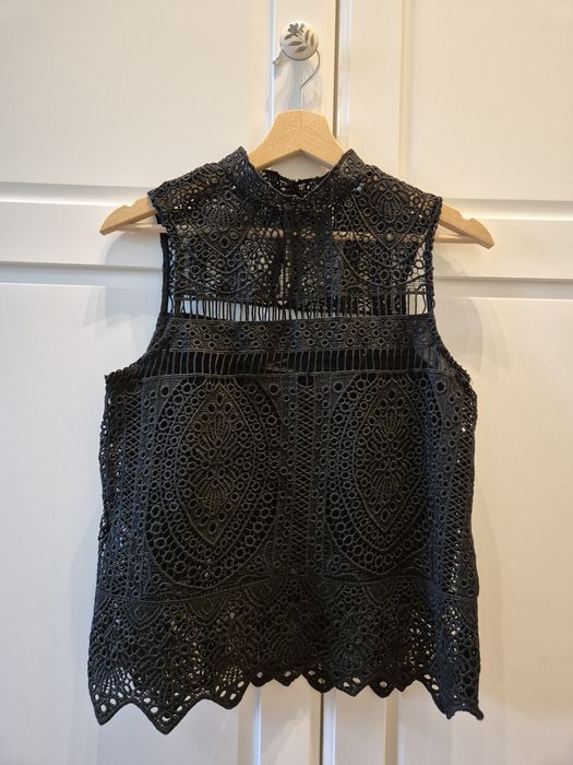 Дамска блуза дантела Mango S