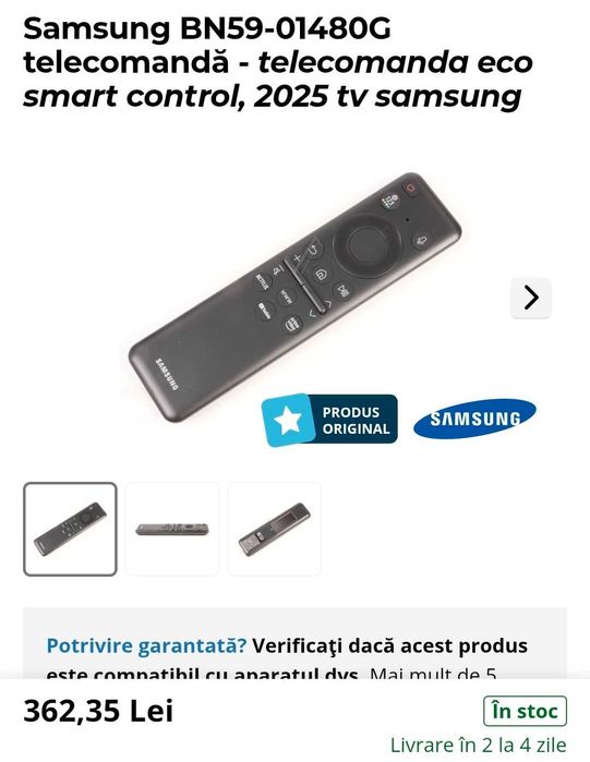 Telecomanda originala smart Samsung