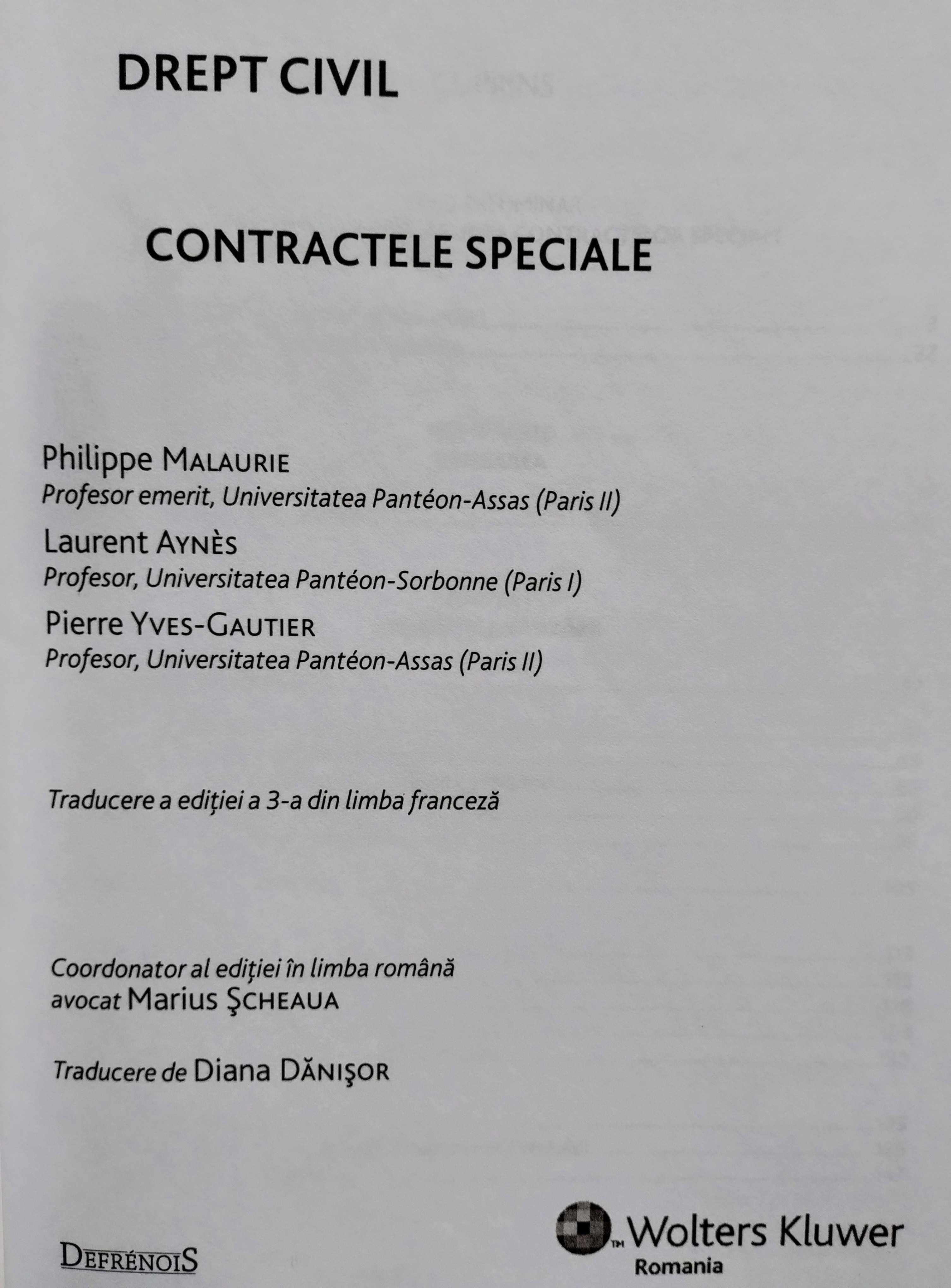 Contractele speciale
