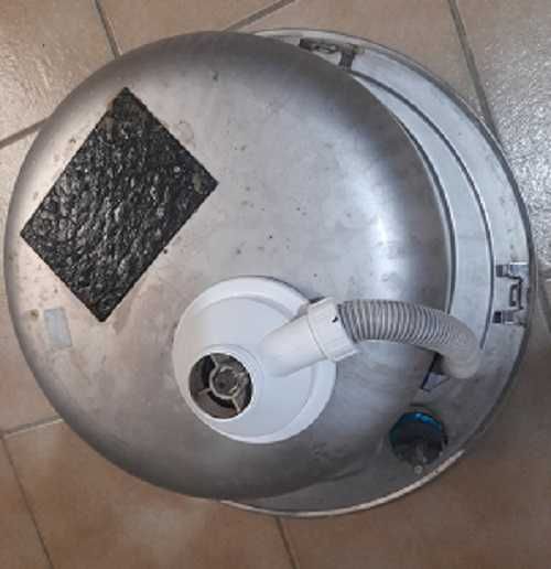 Chiuveta bucatarie Pyramis Kiba din inox lucios  48,5 cm