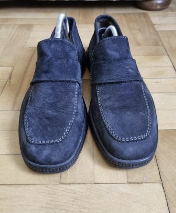 Mocasini / Pantofi Geox, piele întoarsă - 40 (Fit 41) - 26 cm