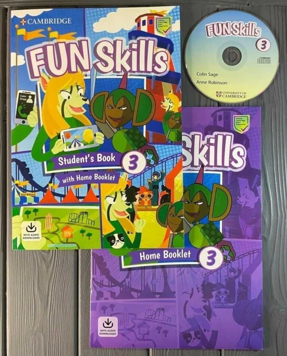 Доставка. Fun Skills 1, 2, 3, 4, 5, 6 Students book+Home Booklet