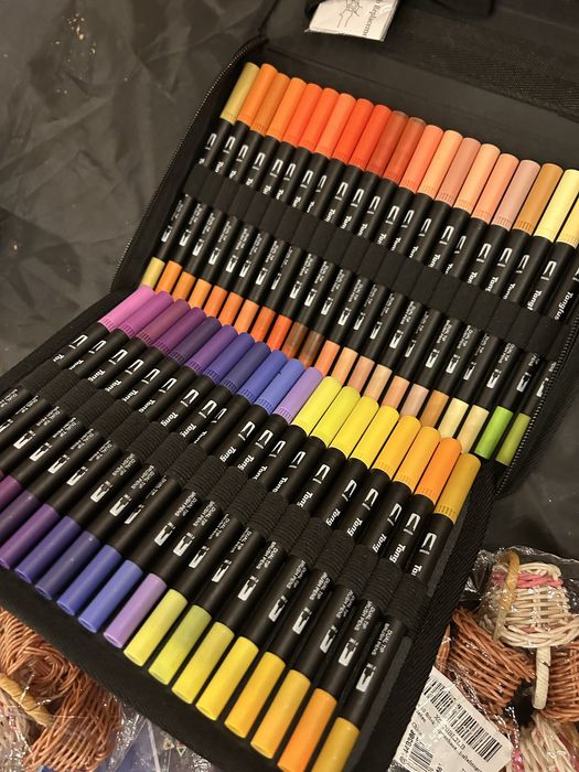 Set 158 linere / markere duble