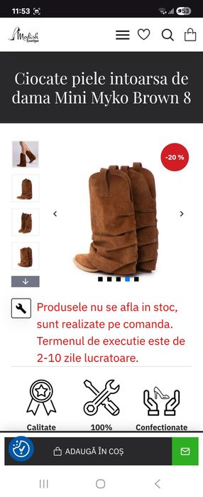 Ciocate piele modish boutique