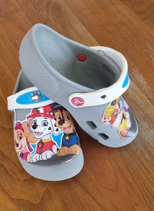 Slapi Crocs Paw Patrol C12 int. 18,5 cm