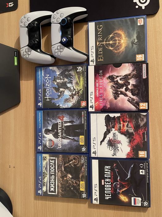 PlayStation 5 / 4 диски, игры