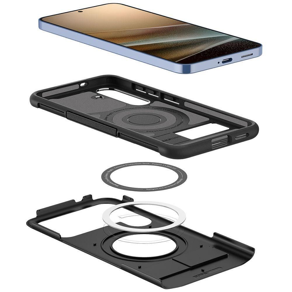 Кейс spigen slim armor mag magsafe за samsung galaxy s25 plus black