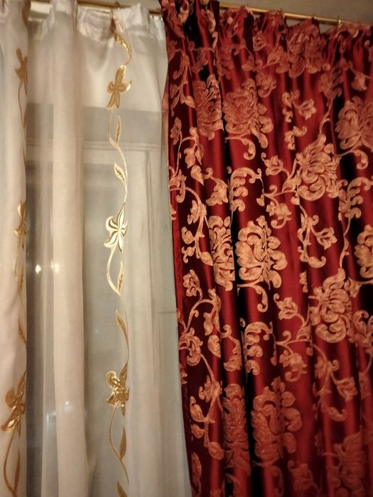 Шторы жаккардовые  с рисунком