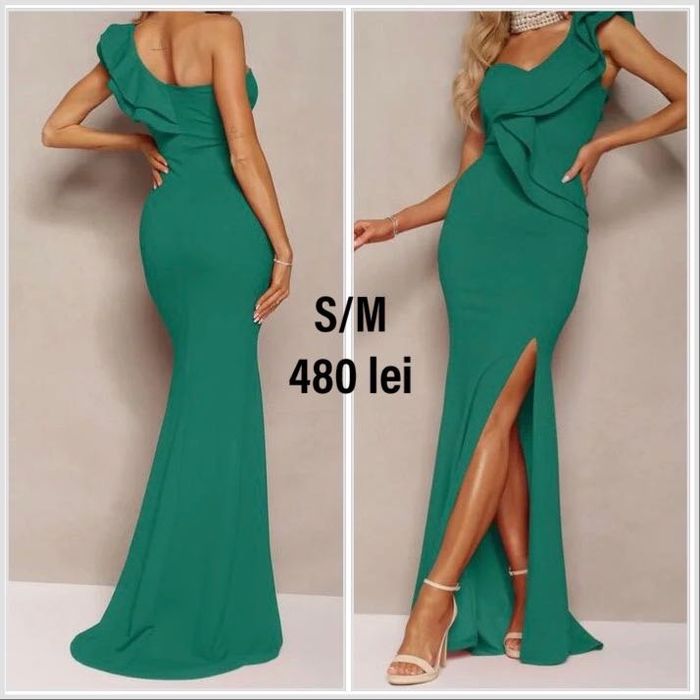 Rochie de seara, croi deosebit, material calitativ, marimea M