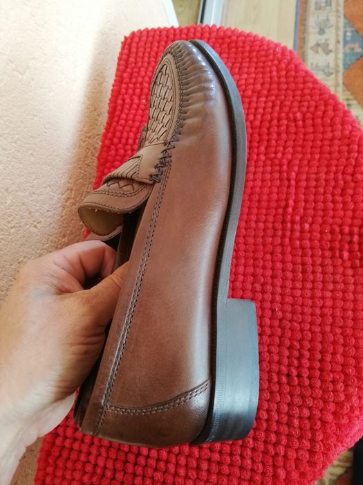 Mocasini noi bărbați piele nr 40 Wood Bridge