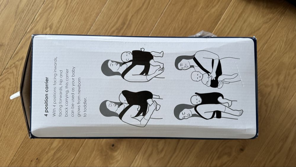 Marsupiu bebe ergonomic nou cu 4 positii de transport pentru bebe