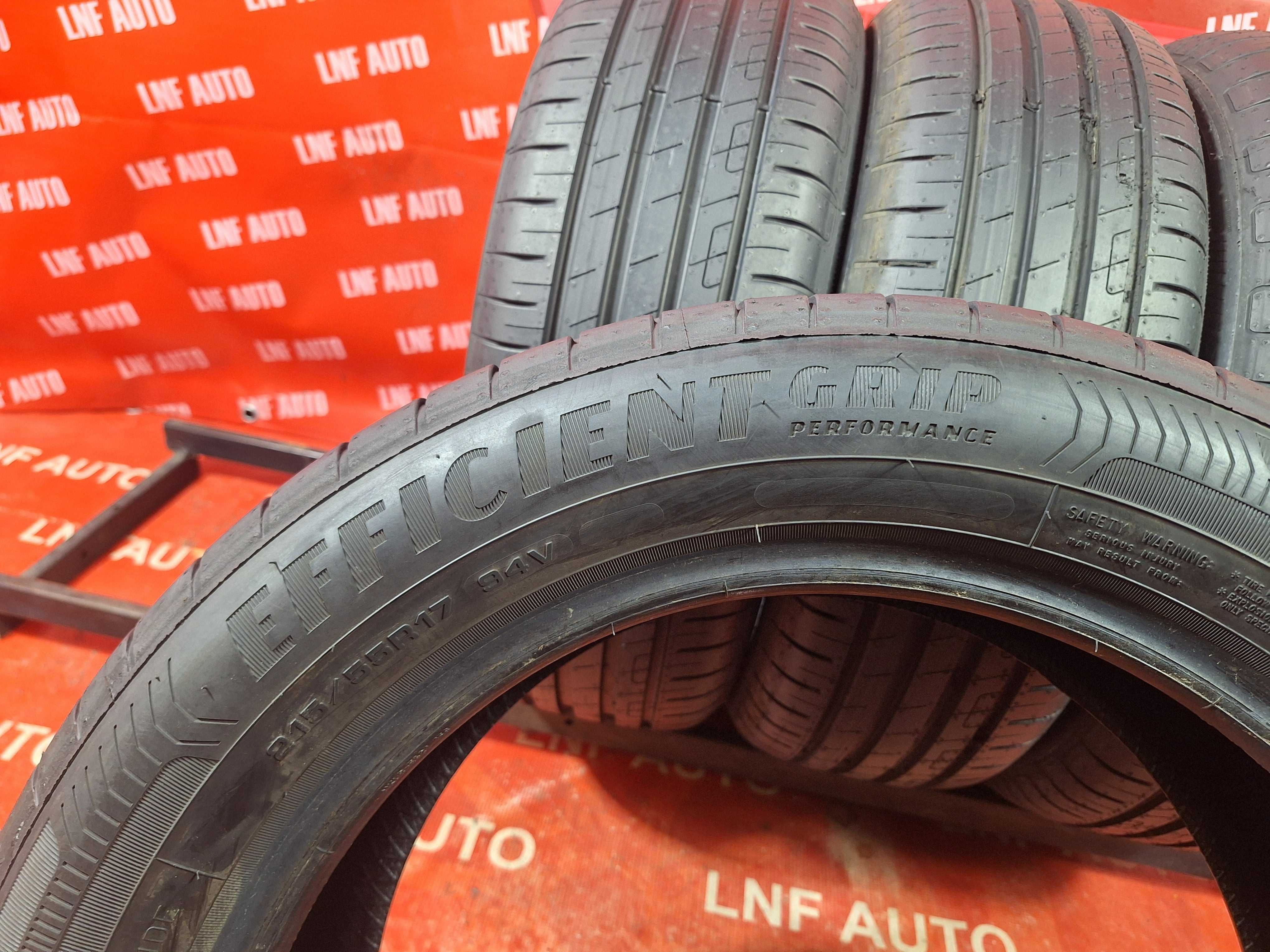 Anvelope de VARA - 215/55/17 - GoodYear - CA NOI - DOT 4723 !