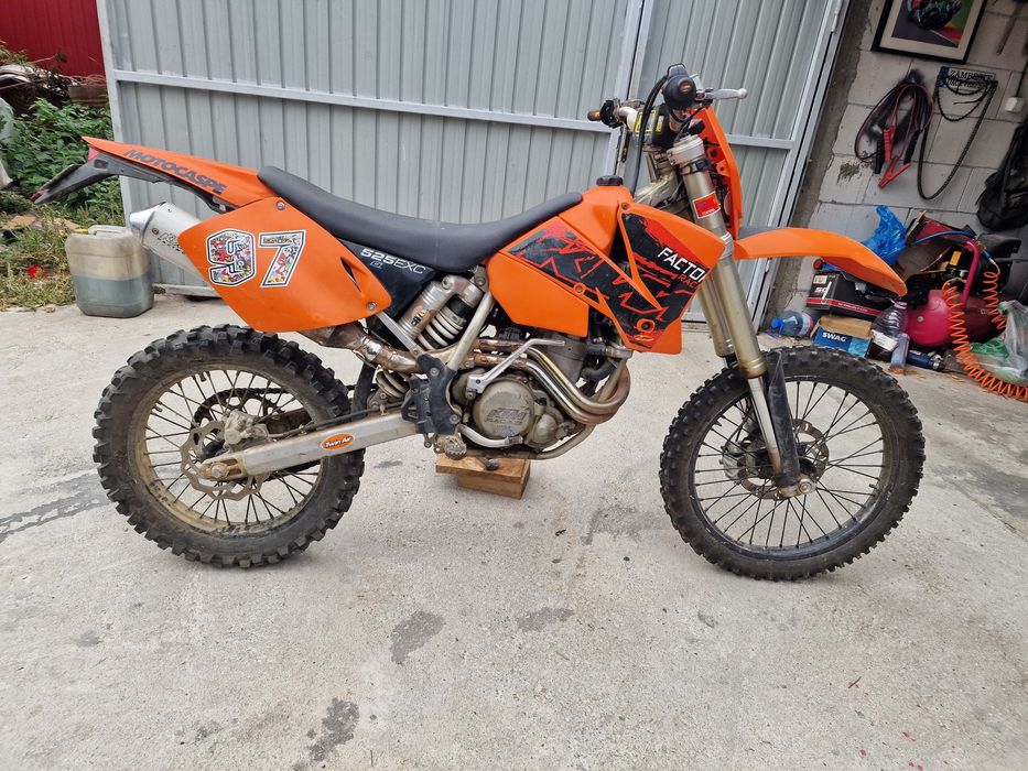 Vând ktm 525 exc cu acte