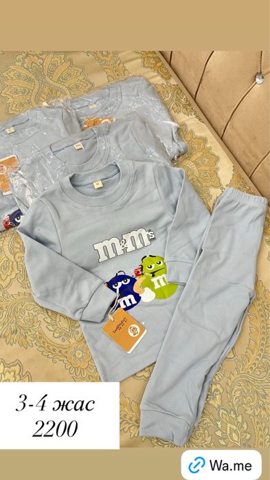 Новая Детская пижама 2000тенге 2.3.4 года