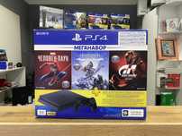 Playstation 4 slim 6.72 32топ игры