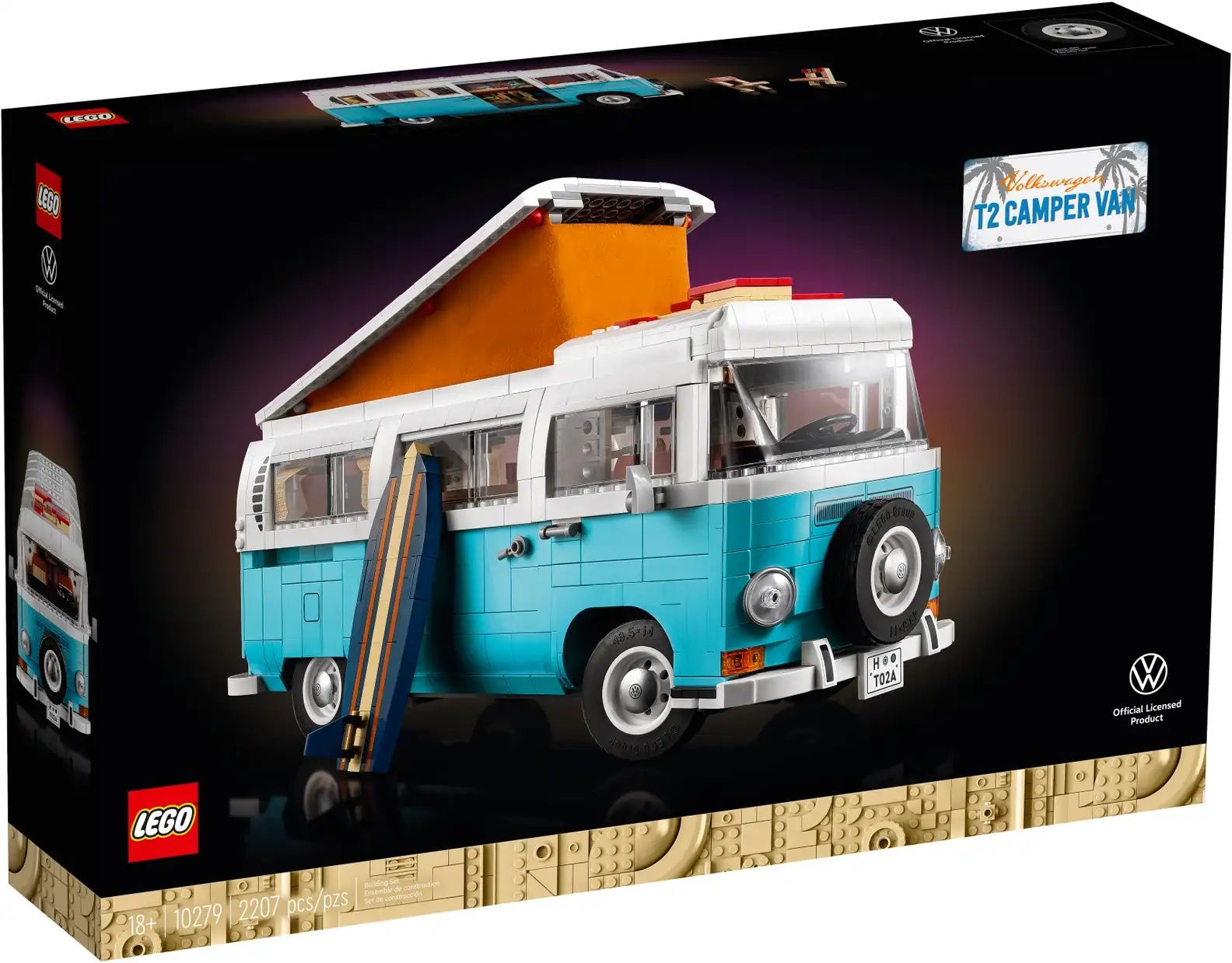 Lego Фургон Volkswagen T2 (новый, оригинал)